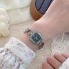 Silver Openwork Square Bracelet Women's Watch Minimalist Design Ladies Watches high quality Ladies Small Wristwatch montre femme