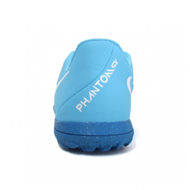 Nike Phantom Gx 2 Club Tf Artificial Grass Futsal Shoes Sky Blue Fj2587 400