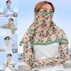 Arm Sleeve Sun Protection Mask Full Face Sun Protection Sleeves Sunshade Face Mask  Driving Cycling