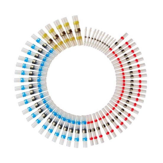 

350 шт. водонепроницаемый термоусадочный изолированный комплект разъемов для пайки