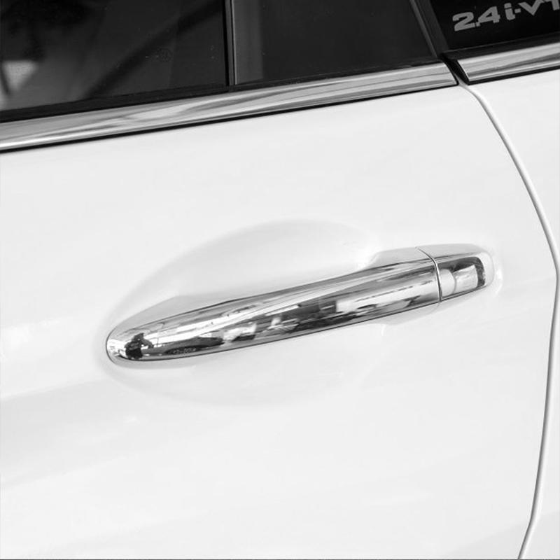 For Honda JADE 2014- chrome silver Door Handle Cover Bezel Trim 2015 2016 2017 2018