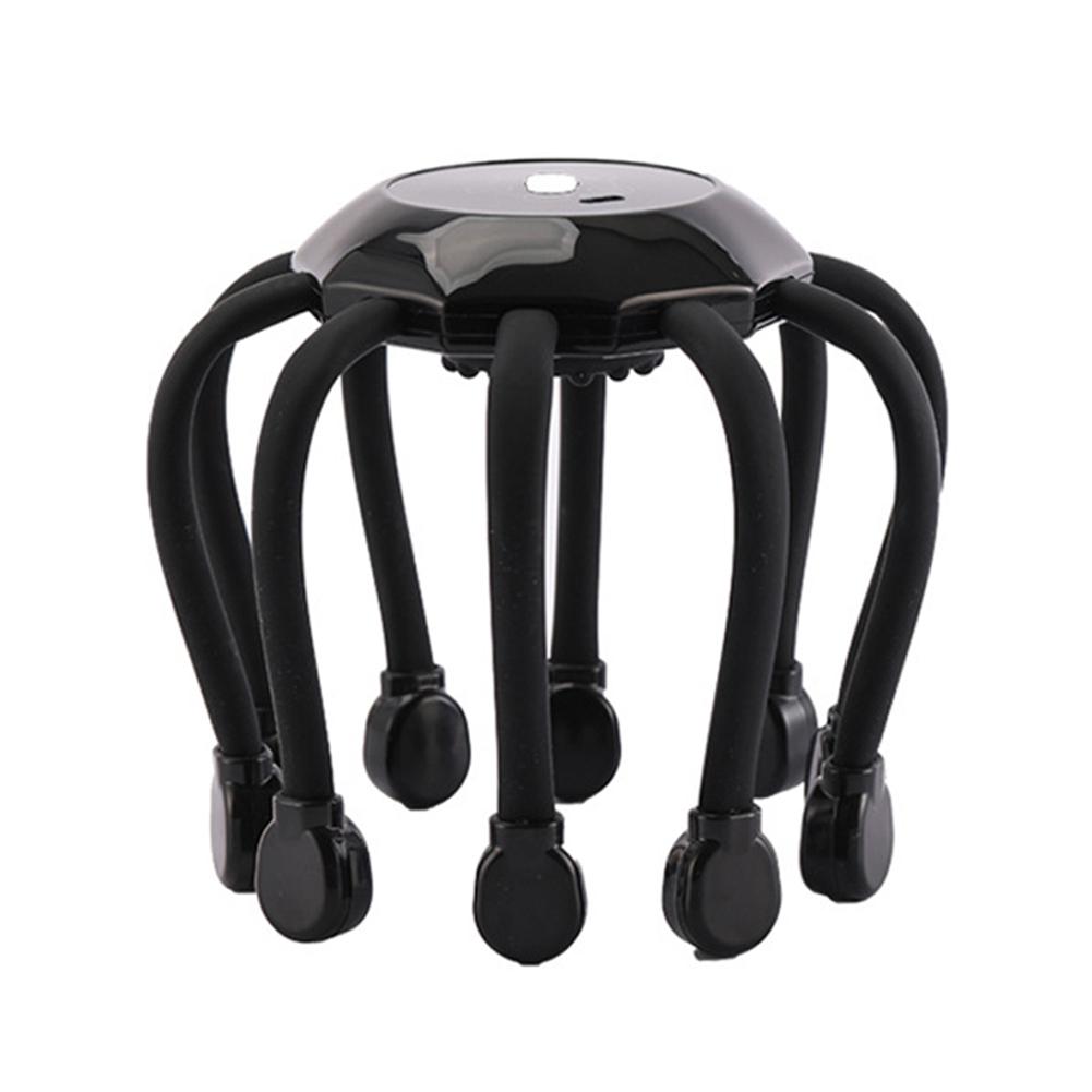 Octopus Claw Head Massager Electric Red Light Therapy Relief Scalp Massage Stimulators Scratcher For Relaxation Stress Migraine