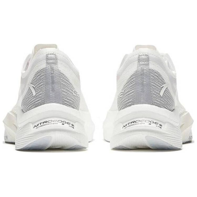 Anta C202 5 GT Comfortable Simple Shock Absorption Non-Slip Low-Top Marathon Running Shoes Men Sneaker White Gray 112425560S-1