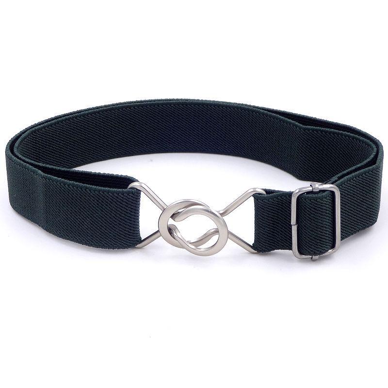 Centură pentru copii în stil coreean, culoare bomboană, cu bandă elastică în talie