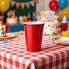 10Pcs Plastic Party Drinking Cups Disposable Beer Beverage Cup Drinkware For Cold And Hot Drinks At Gatherings