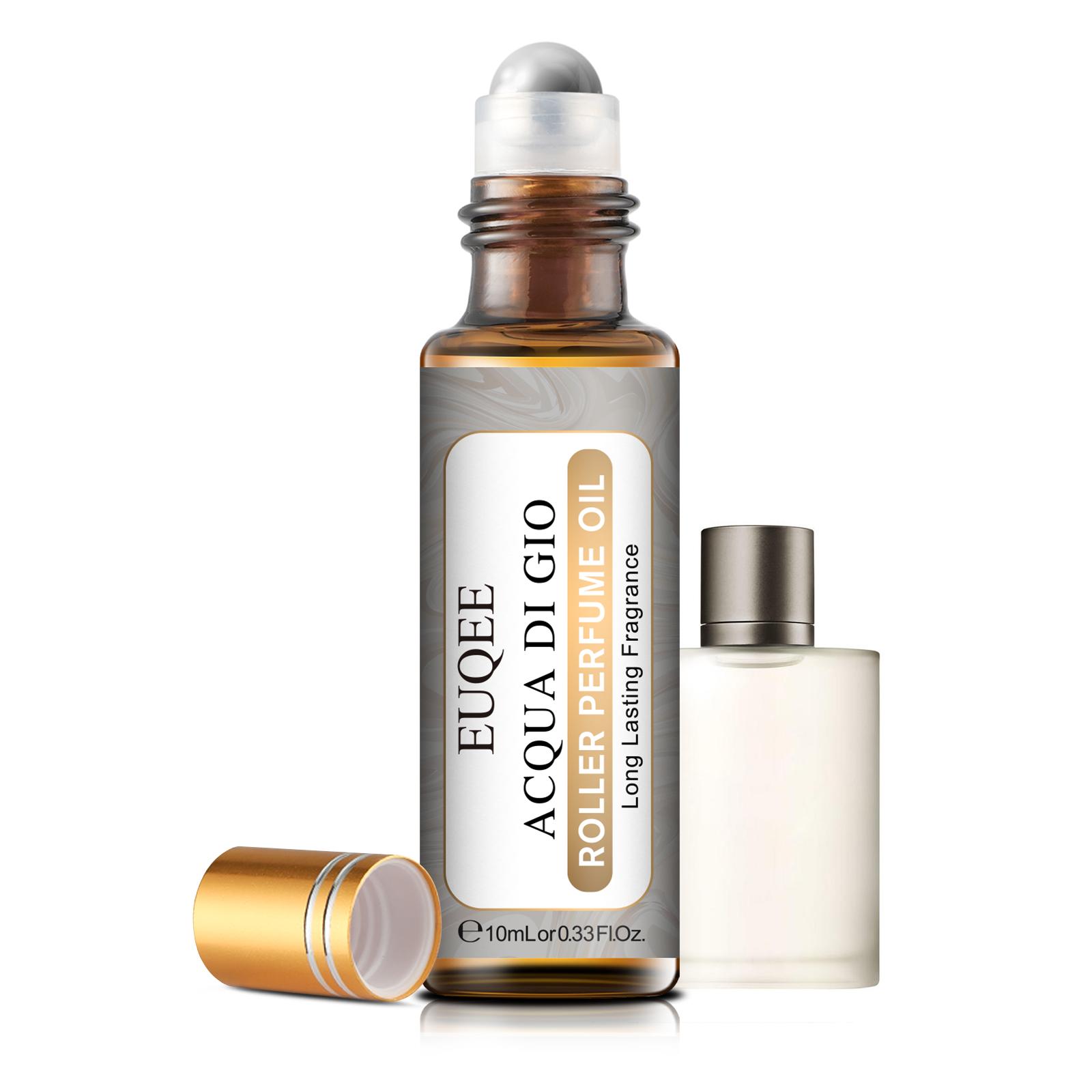 

5 шт. роликовое парфюмерное масло EUQEE для увлажнителя, аромат D-Jadore Angle, фрезия, кокос и ваниль, цветочное эфирное масло для диффузора, духи «сделай сам» 5pcs-Acqua di Gio