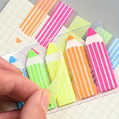 Pencil-Shaped Colorful Sticky Notes, Multifunctional Decorative Memos for Reminders, Planning & Organization, Home Essentials