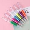 1Pc Kawaii Syringe Highlighter Pen Syringe Needle Shape Mechanical Color Pen Ballpoint for Office School Marker Writing Tool Comfortable Grip Statione