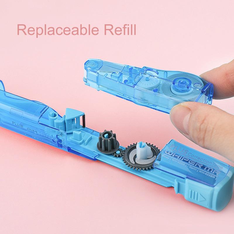6M PLUS Correction Tape Replaceable Refills Stationery Correction Tool White Out Correction Students Gift Office School Supplies