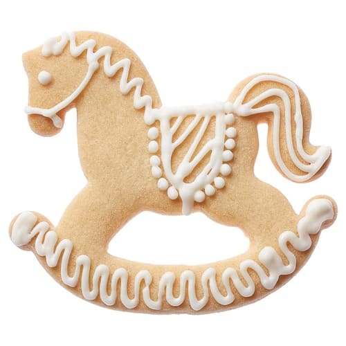 BIRKMANN Cookie Cutter (Rocking Horse Shape, 7 X 7 Cm)