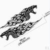 2 Pieces Car Sticker Decal Decals Funny Unique Gift Easy To Install Stickers for Window SUV