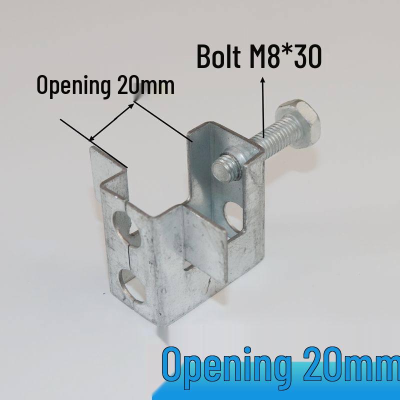 Tiger Card Steel Wall Bracket: Sheet Metal Pipe Clamp & KBG Conduit Fixing Clip