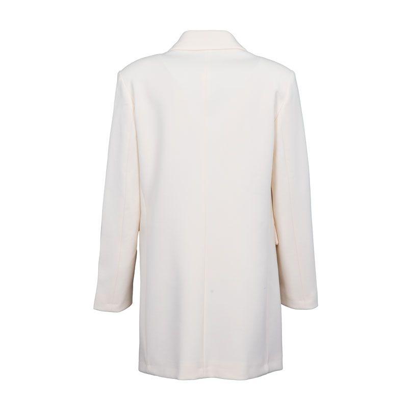 Structured Mid-length Coat with Lapel Collar Woman IMPERIAL