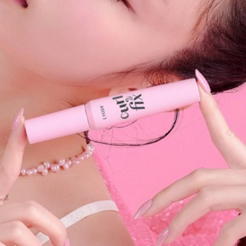 Etude Curl Fix Mascara 8g + Eyelash Curler Set, 01 Black, 2 sets