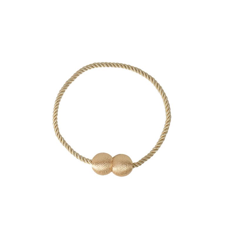 Modern No-Punch Magnetic Curtain Strap & Buckle