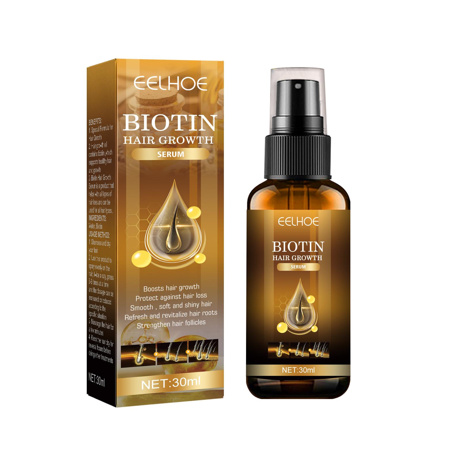 

EELHOE Biotin Hair Growth Spray – A strong, anti-hair loss spray that strengthens and repairs hair