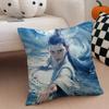 Popular Chinese Mytho Animation NNezha Cushion Cover Throw Pillow Cover Hidden Button Durable Polyester Chair Cushion