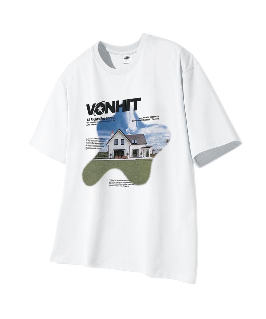 VENHIT Sweethome Cool Cotton Short Sleeve Tee