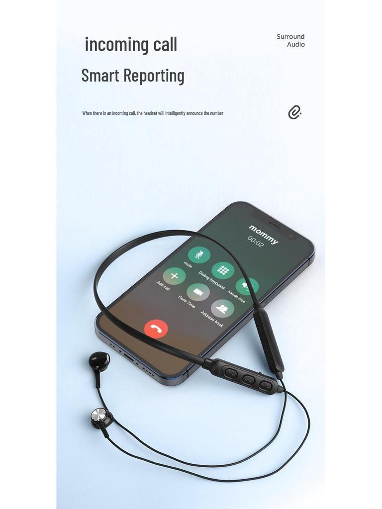 Magnetic Bluetooth Neckband Earphones, Long Battery, Superb Sound & HD Calls G05