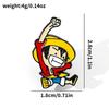 191 Spot ONE PIECE Brooch Riman Metal Badge Luffy Pirates One Piece Pin Accessories