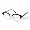 Adige Kalla (black-gold) GL1006 Men's and Women's Glasses Eyeglass Frames Browline Frames