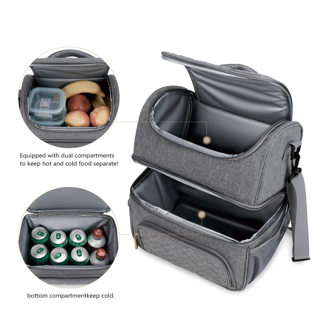 Multifunctional Mother And Baby Bag Waterproof And Insulated Bag To Keep Fresh Portable One-Shoulder Outdoor Mother'S Milk Bag