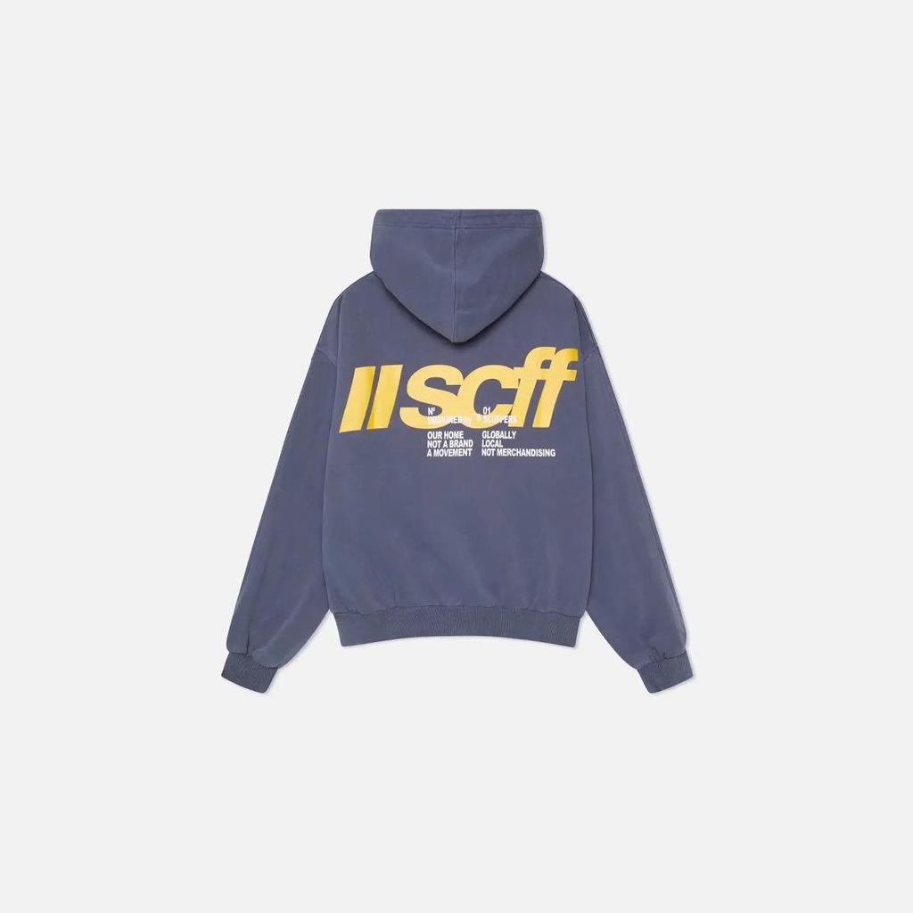 Scuffers Gothic Core Damen Schwarz Ultraleicht Logo Hoodie Sweatshirt