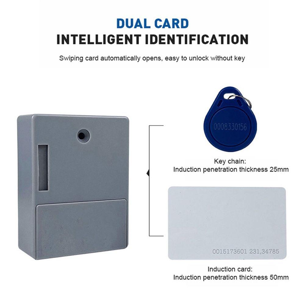 Useful Electronic Lock Keyless Smart RFID Cabinet Lock Drawer Locks Wardrobe Hidden Drawer Locks Keyless Child Safety Lock Door