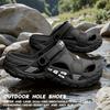 Sandals for Men In Summer, Non Slip Soft Sole, Toe Cap, Semi Slippers, Outdoor Driving, Sports, Beach, Hole Shoes, Big Size
