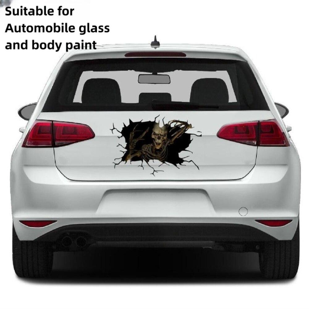 Car Body Personalized Funny Stickers 3D Car Glass Stickers Car Body Stickers Halloween ThemeHome Decoration Decal Decor Party