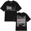 Rapper Rels B A New Star World Tour 2026 Merch T-shirt Men's Women Clothing Fashion Hip Hop T-shirts Cotton Casual T Shirts Tops