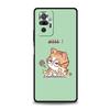 Cartoon Funny Cat Phone Case Cover for Redmi 14C 10C Note 14 13 12 10 11 Pro Plus 7 8T K40 K50 Gaming Pro Plus 5G Soft Shell Bag