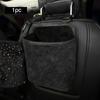 Luxuriöse Diamant-Strass-Auto-Aufbewahrungstasche, Organizer, Sitzlehnenhalter, mehrere Taschen, Auto-Rücksitz, Verstauen, Aufräumen für Frauen
