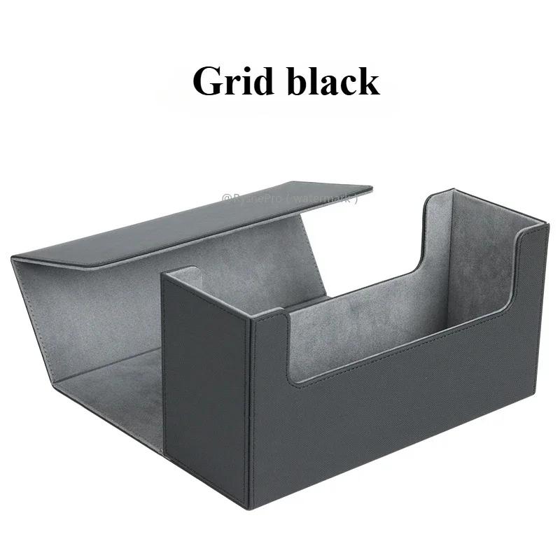 

Чехол для колоды карт для коллекционных карт, кожаный магнитный ящик для хранения карт Commander, вмещает более 40 карт Brick для MTG TCG и спортивных карт