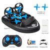 Multifunctional RC Hovercraft, 3-in-1 Quadcopter, Boat, Helicopter & Drone Combo
