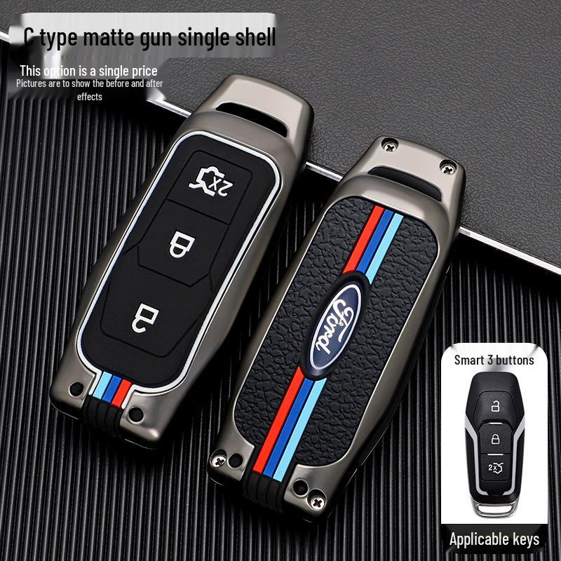 Ford Escort, Focus, Everest, Ecosport, Mondeo Keychain Shell (Old Model)