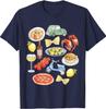 Italy Aesthetic Watercolor Vibes Graphic T-Shirt Unisex T-Shirt