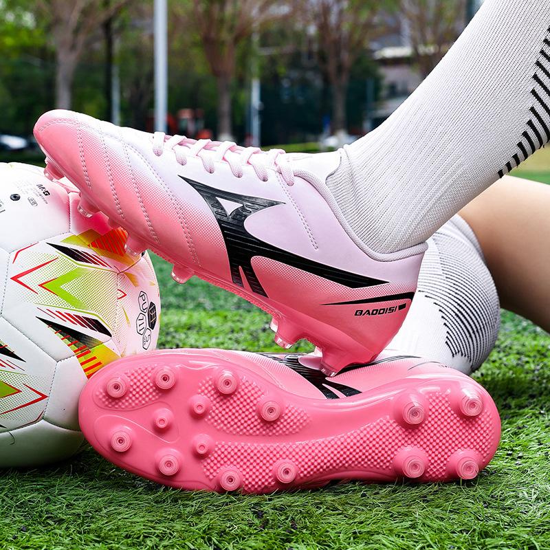 New Football Shoes Long Nails Broken Nails Professional Training Artificial Turf Football Shoes Student Adult Game Sports Shoes