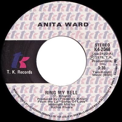 7inch Record ANITA WARD - Ring My Bell K42048 T.K. Records 1979 Canada Dance & Electronica Used