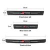 Carbon Fiber Car Sticker Protector Strip Auto Door Sill Waterproof Protect Film For S3 GR Sport Gazoo Racing RAV4 C-HR Mirai JH3
