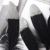 Silver Feather Diy Handmade Craft Decoration Material Shooting Background Props Spray Silver Feather Decoration Foreign Trade