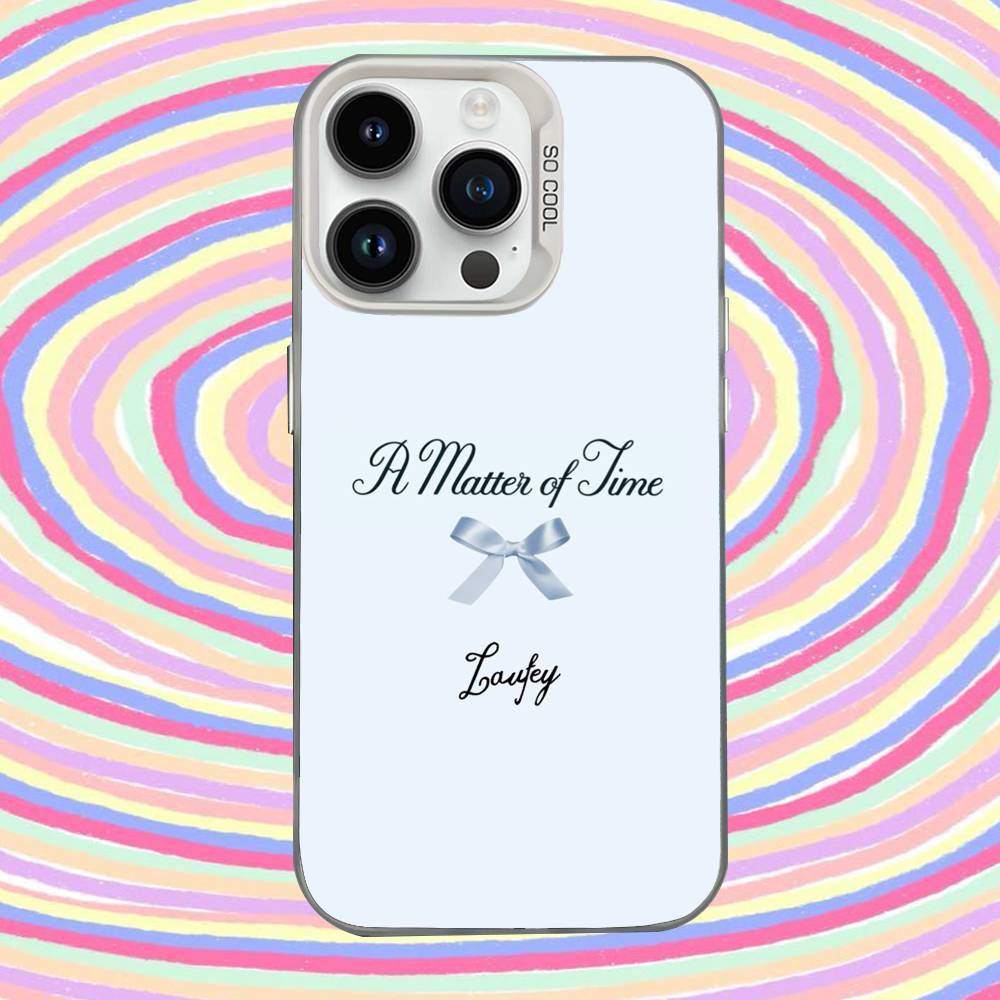 

A Matter Of Time Phone Case For iPhone 16,15,14,13,12,11,Mini,Pro,E,MAX L-LaufeyS White Candy Matte Shockproof Cover iPhone12mini