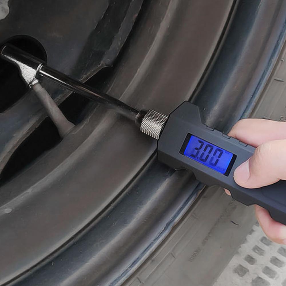 Digital Tire Pressure Gauge, 180 PSI High Precision Tyre Pressure Checker with Backlit LCD Display