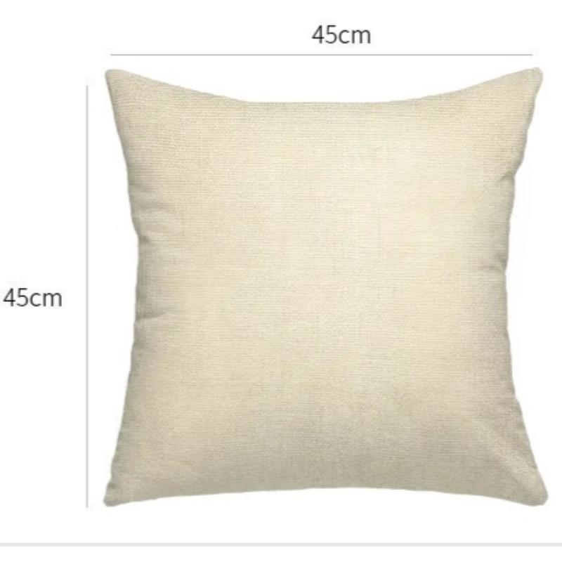 2D Weiß Langhaarige Kuh Überwurf Kissenbezug Ohne Füllung Sofa Schlafzimmer Kopfteil Dekorative Kissenhülle Auto Büro Sitz Kissenbezug