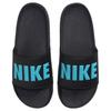 Nike Offcourt Fashion Comfortable Non-Slip Slide Sandals Men Footwear Black Blue BQ4639-022