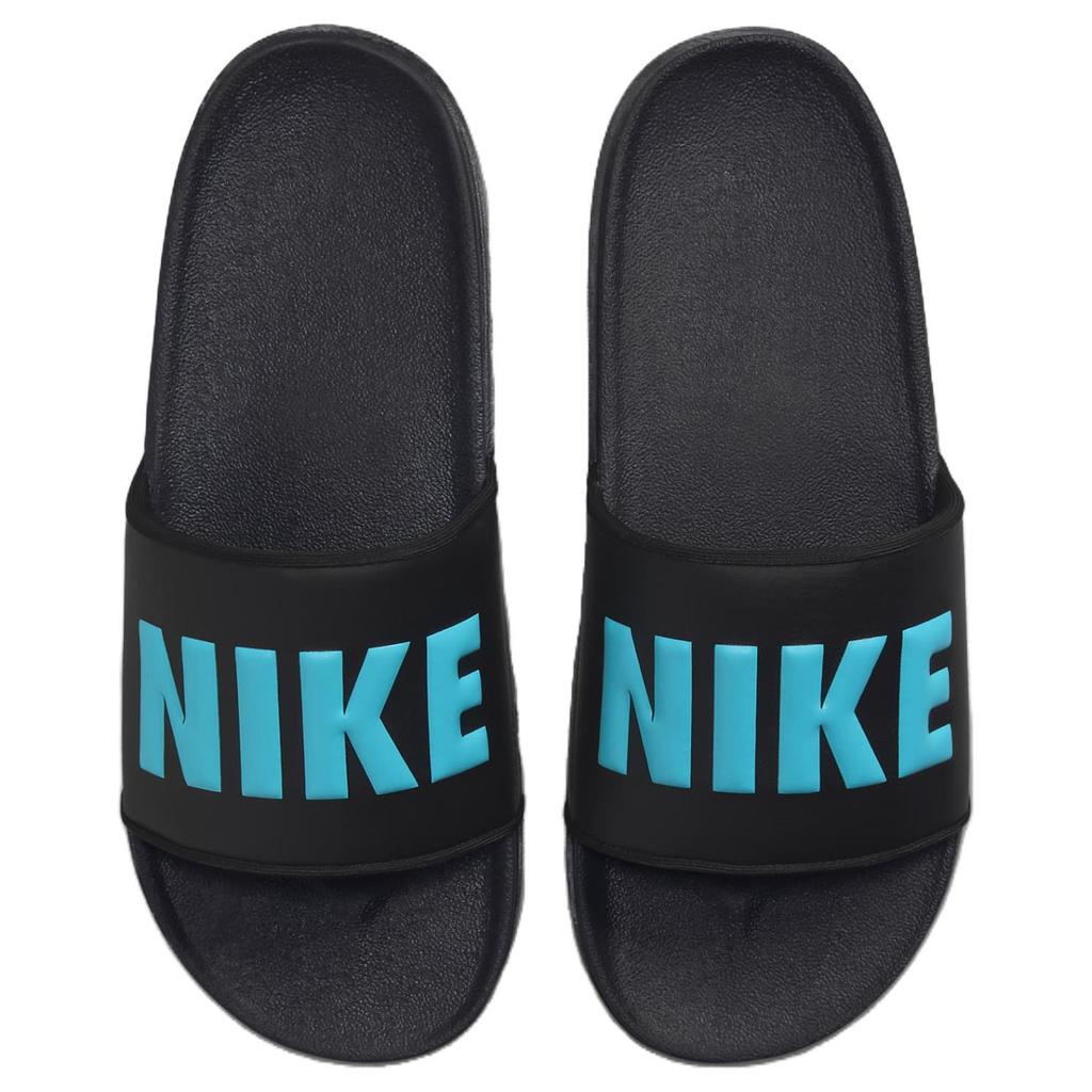 Nike Offcourt Fashion Comfortable Non-Slip Slide Sandals Men Footwear Black Blue BQ4639-022