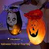 Children's Halloween Trick-or-Treat Pumpkin Bag - Candy Basket & Toy Prop