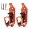 2pcs Zinc Alloy Roof Rack Shovel Mount Heavy Duty Foldable Axe Holder Clamp Universal Adjustable Quick Release Holder