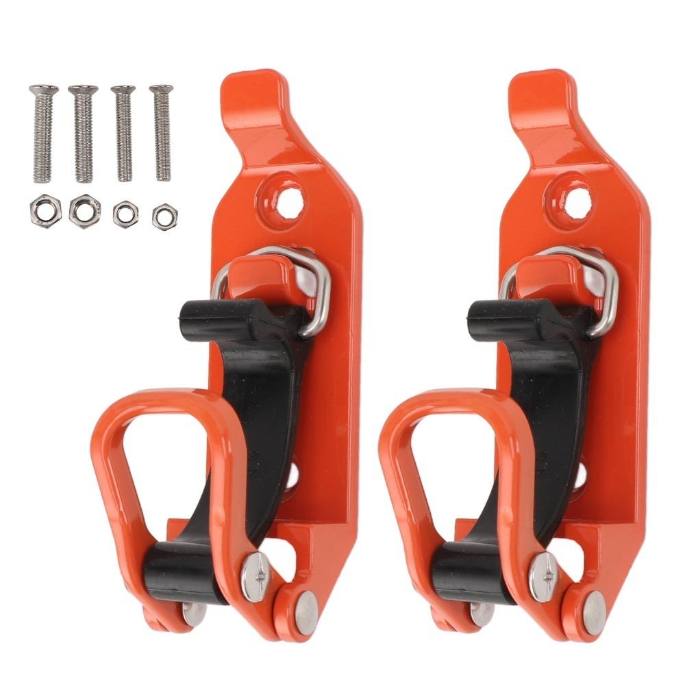2pcs Zinc Alloy Roof Rack Shovel Mount Heavy Duty Foldable Axe Holder Clamp Universal Adjustable Quick Release Holder