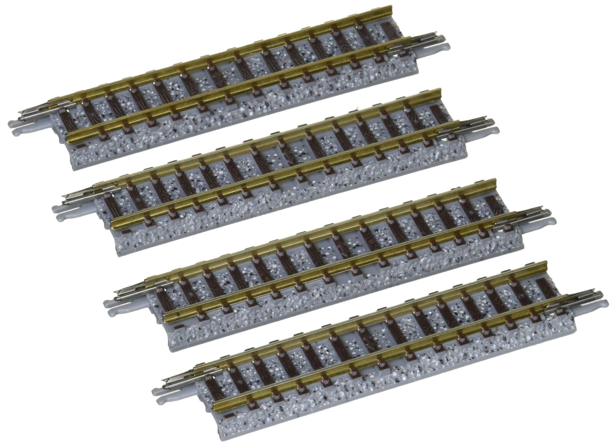 TOMIX N Gauge Straight Rail F Set of 4 1803 Model Railroad Supplies S72.5